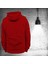 Buggs Bunny Baskılı 3 Ipl. Şardonlu, Kalın (600 Gr.) Içi Polar Kırmızı Sweatshirt 2