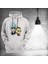 Rick And Morty Baskılı 3 Ipl. Şardonlu, Kalın (600 Gr.) Içi Polar Beyaz Sweatshirt 1