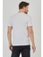 Beyaz Basic Erkek V Yaka Slim Fit Kısa Kollu T-Shirt 2
