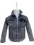 Asortik Unisex Mavi Düğmeli Kot Jean Ceket-CKT-0002 1