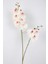 Yapay 3D 2li Islak Orkide Çiçeği 90 cm Beyaz-Pembe 1