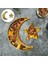 Demir Eid Mübarek Tatlı Pasta Servis Tepsisi Ramazan Islam Müslüman Altın 3