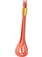 Naylon Yumurta Çırpıcı Çok Fonksiyonlu Güvenlik Gıda Tong Noodle Spagetti Maşa Turuncu(Yurt Dışından) 1