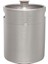 Paslanmaz Çelik Growler Mini Keg Stil Growler Mutfak Restoran 2l Için 2