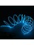 Lüminesans Neon LED Işıkları Glow El Tel Dize 5 Metre Mavi 4