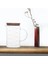 Isıya Dayanıklı Cam Kapak Kolu ile Ölçüm Kupası Mikrodalga Fırın Pişirme 1000ML(Yurt Dışından) 1