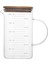Isıya Dayanıklı Cam Kapak Kolu ile Ölçüm Kupası Mikrodalga Fırın Pişirme 1000ML(Yurt Dışından) 2