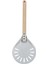 Pizza Peel Metal Pizza Mutfak Kaynağı Için Ahşap Kolu ile Metal 7 Inç 40 cm 2