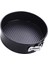 Yapışmaz Bahar Formu Yuvarlak / Kalp Kek Pişirme Fırında Kalay Pan Bakeware 22 Cmx7 cm Siyah Yuvarlak 22X7 cm 5