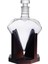 850 ml Kalp Şekli Kristal Sürahi Şarap Likörü Bourbon Şarap Pourer 1
