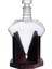 850 ml Kalp Şekli Kristal Sürahi Şarap Likörü Bourbon Şarap Pourer 2