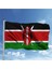 Kenya Gönder Bayrağı Raşel Kumaş 150X225 cm 1