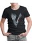 Lordd T-Shirt Vikings Siyah Çocuk Tshirt 1