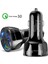 Taşınabilir 3 USB Portları Qc 3.0 Hızlı Şarj Cep Telefonu Araç Şarj Güç Adaptörü (Yurt Dışından) 5