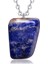 Ham Doğal Lapis Lazuli Taşı Kolye 2