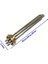 2" Krom Kafalı Kazan Rezistansı TERMOSTATLI-45CM-12KW 1