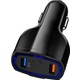 Olaf Mini Qc 3.0 Tip-C Çift USB 3 Bağlantı Noktaları Hızlı Şarj Hızlı Şarj Telefon Için (Yurt Dışından) Olaf Mini Qc 3.0 Tip-C Çift USB 3 Bağlantı Noktaları Hızlı Şarj Hızlı Şarj Telefon Için (Yurt Dışından)