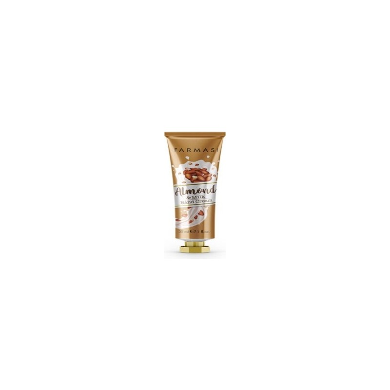 Farmasi Unisex El Kremi - 30 ml, Badem Sütü ve Tatlı Badem Yağı ile Zenginleştirilmiş, Shea Yağı İçeren Nemlendirici