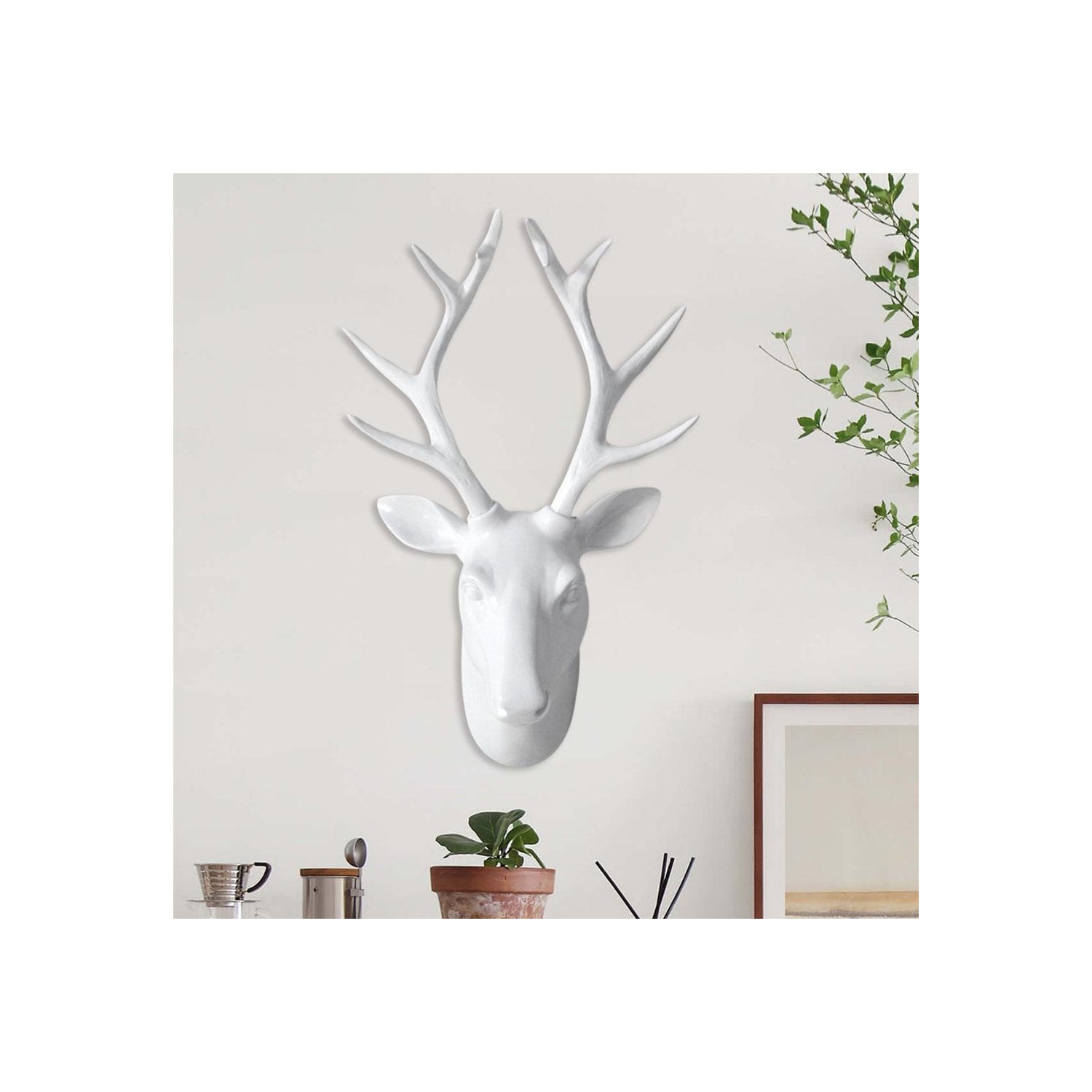 3D Geyik Kafası Heykeli Duvar Montaj Heykel Nordic Tahsil Ev Fiyatı 3D Geyik Kafası Heykeli Duvar Montaj Heykel Nordic Tahsil Ev Fiyatı