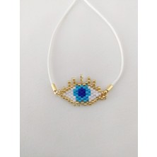 Troya Göz Sembollü Miyuki Bileklik