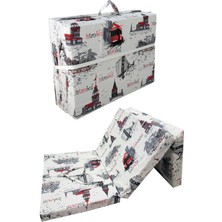Vip Home Concept Katlanır Yatak Yer Yatağı (8 cm Kalın)Yatak 80X180 Istanbul 8 cm