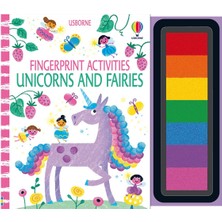 Fingerprint Activities Unicorns And Fairies Usborne
