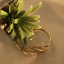 İrem's Collection Yaprak Detay Kelepçe Bileklik