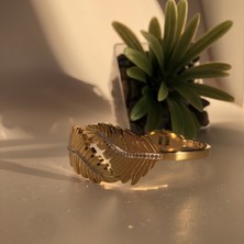 İrem's Collection Yaprak Detay Kelepçe Bileklik