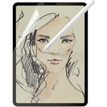 TEKNETSTORE Apple iPad Pro 12.9" 5.nesil 2021 Uyumlu Paperlike Nano Ekran Koruyucu Kağıt Hissi Esnek