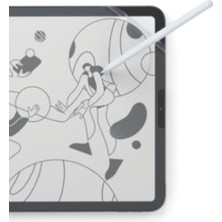 TEKNETSTORE Apple iPad Pro 12.9" 5.nesil 2021 Uyumlu Paperlike Nano Ekran Koruyucu Kağıt Hissi Esnek