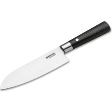 Böker Manufaktur Damascus Black Santoku Bıçak