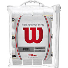 Wilson Beyaz 12’li Pro Overgrip Perforated