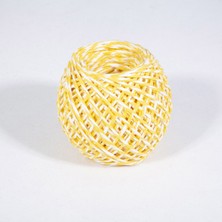 Roco Paper Co. Kağıt Ip - Beyaz&sarı 50 Metre