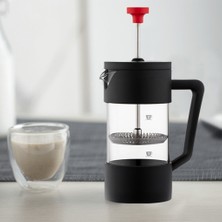 Strade Store Kahve Makinesi Piston Kahve Fransız Basın Çay Makinesi Süt Froth Gevşek Çay 350 ml (Yurt Dışından)