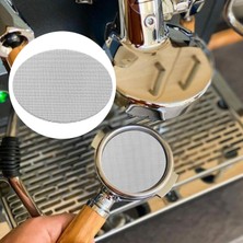 Strade Store Paslanmaz Çelik Kahve Filtresi Ekran Filtresi Mesh Pak Ekranı Aksesuarları Için 58.5mm 2mm Kalın (Yurt Dışından)