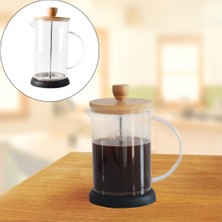 Strade Store Cam Fransız Basın Kahve Makinesi Çaydanlık Cafetiere 600ML Için Carafe Filtre Su Isıtıcısı (Yurt Dışından)