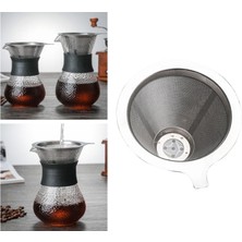 Strade Store Taşınabilir Kahve Makinesi Üzerinde Dökme El Demleme Manuel Kahve Damlama Carafe Filtre (Yurt Dışından)