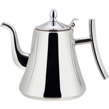 Strade Store Büyük Çaydanlık Kalın Teaware Office Ocak Için Lehçe Paslanmaz Çelik Ev 2.4l (Yurt Dışından)