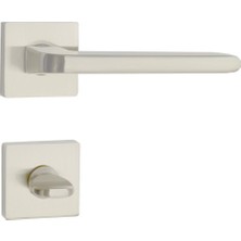 Armex Rozetli Wc Kapı Kolu Paris, Saten
