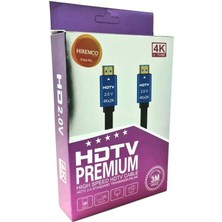 Hiremco 4K HDMI Kablo 3 Metre Ultra Hd 60Hz