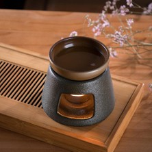 Mum Isıtma ile Teaware Soba Ev Çay Isıtıcı Ofis Ev Çay Siyah Soba Kupası Için(Yurt Dışından)