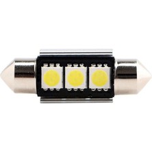 Knmaster Festoon 5050 Smd 3 Ledli Beyaz LED Tekli