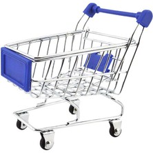 Lovoski 3 Adet Mini Alışveriş Sepeti Süpermarket Handcart Arabası Çocuk Oyun Oyna Pretend