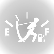 Quart Aksesuar Benzin Kapağı Oto Sticker Depo Kapağı Araba Sticker