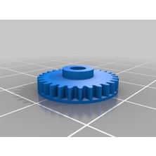 Aldım Geldi Nikko 1/20 Spur Dişli 29T (1982) Plastik Aparat