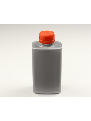 Refsan Plastik Şişe  Köşeli  Gri  500 ml
