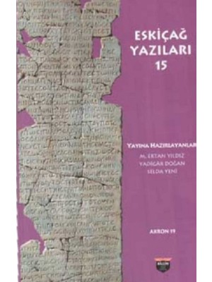Eski Çağ Yazıları 15
