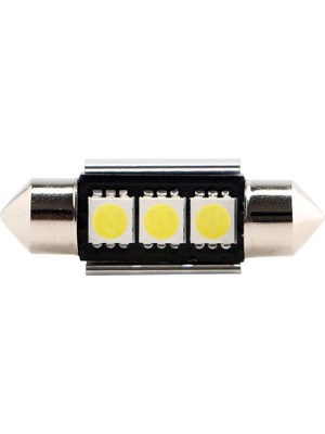 Knmaster Festoon 5050 Smd 3 Ledli Beyaz LED Tekli