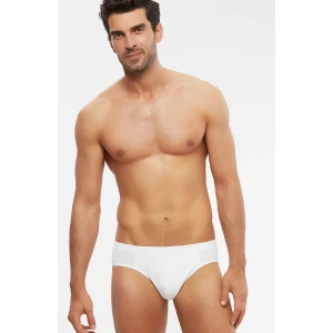Paul Pamuklu Basic 2 Li Erkek Slip - Beyaz