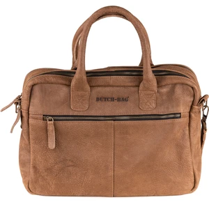 Dutcg-Bag Amsterdam Deri Laptop Çantası 17 İnç